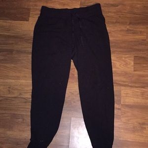 Black joggers